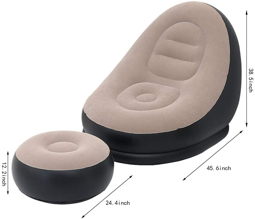 Inflatable Movie Air Filled Chair Couch Sofa